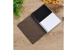 China Luxury A5 Printing Small Spiral Notebook Custom Design School PP Diary supplier