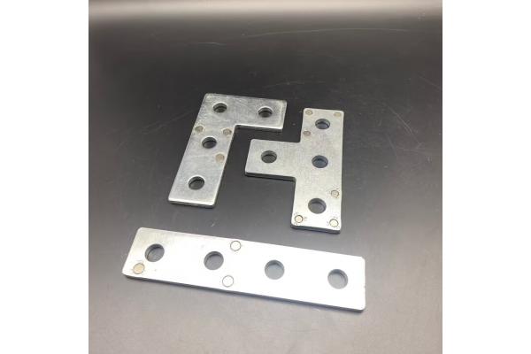 Customized T Shape Galvanized Steel Strut Fittings with Magnet
