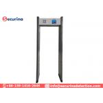 Weapons Detection Multi Zone Metal Detector LED Screen 0-200 Sensitive Adjustable for sale