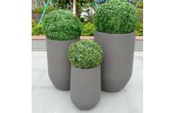 China Effortlessly Elevate Your Plant Display With Fiber Clay Planters supplier