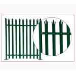 D Pale 65mm Steel Garden Palisade Fencing 60x60mm 80x80mm for sale