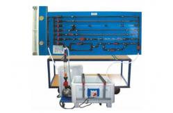 China Didactic Equipment Technical Teaching Equipment Flow in Pipe Networks Apparatus supplier