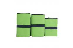 China OEM 40x80cm Swimming Solid Microfiber Sports Towel Custom Logo With Mesh Bag supplier