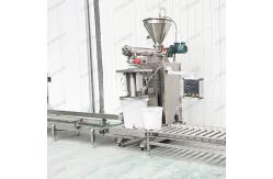 China Custom Automatic Powder Packaging Machine Food Grade Stainless Steel Weighing And Packaging Machine supplier