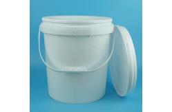 China Seal Lid Round Plastic Container For Storing Small Items supplier