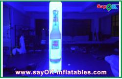 China Green / Yellow Inflatable Lighting Decoration With Logo Printing supplier