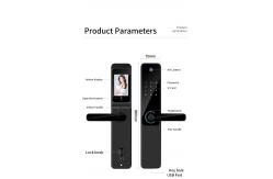 China 9 Language Electronic Door Locks Bluetooth Keyless Entry Door Lock supplier
