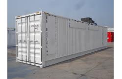 China Waterproof 40 Foot Open Side Container Height 2896MM With Bar Lock Durable supplier