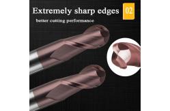 China High Hardness CNC Carbide End Mill For CNC Lathe Machine supplier
