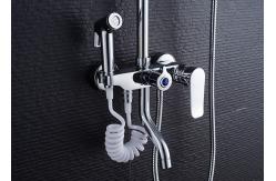 China Multi Function Square Waterfall Shower System With High Pressure Bidet ROVATE supplier