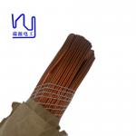 CTC Continuously Transposed Wire Rectangular / Flat Enameled Copper Litz Wire for sale