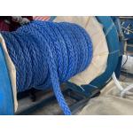 12 Strand Single Braided 32mm Marine UHMWPE Fiber Rope For Mooring Ship for sale