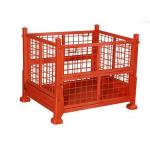 Collapsed Stillage Pallet Warehouse Racking Cages Stackable Assembled for sale