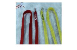 China 6mm-20mm Silicone Printed Custom Shoelace With Plastic Tips supplier