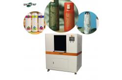 China Water Bottle Cylinder Jet UV Printer CMYK White Varnish Printing Machine supplier