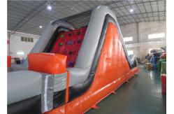 China Anti - Ruptured Inflatable Obstacle Challenges , Blow Up Off - Road Car Obstacle Course supplier