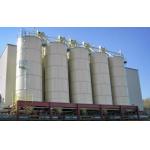 30 Meter Food Storage Silos Conical Galvanized Grain Silo Material Handling for sale