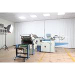 530mm Width Industrial Paper Folding Machine For Book Silent Belt Driven Type for sale