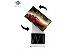 China 360 Degree Rotating 350nits Digital LCD Signage With Google Service supplier