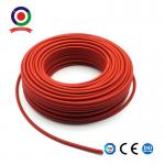DC Rated Black Red Solar Panel PV Cable 6mm2 Double Insulated Quality Wire for sale