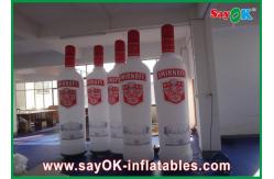 China Advertising 3 - 6m Inflatable Wine Bottle With Logo Printing supplier
