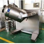 Rotating Drum 3D Sugar Salt Medicine Powder Blending Machine
