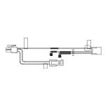 ATM Spare Parts  445-0733567 IFD2 MCRW SHORT LINKER HARNESS, 0.08M for sale