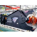 Excavator Carbon Steel Cutters With 800mm Cylinder Stroke And 450mm Blade Length