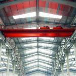 16+16T Span 12M Double Trolley Hook Overhead EOT Crane QE Type for sale