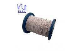 China IEC Custom Litz Wire 0.04mmx1500 Stranded Copper Nylon Silk supplier
