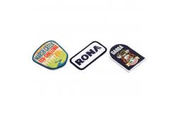 China Custom Logo Patches Hook And Loop For Bags Clothes Applique Patch supplier