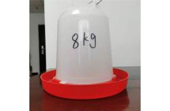 China Automatic Plastic 8L Poultry Feeder Drinker For Broiler Breeder supplier