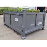 Forklift Q235 Steel Stillage Cage Pallet Storage Bins Corrosion Protection for sale