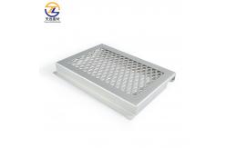 China Fireproof Artistic Aluminum Honeycomb Panel Square Aluminum Baffle Ceiling supplier