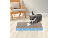 China Reversible Durable Cat Scratch Pad Recyclable Cat Scratcher Cardboard supplier