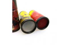 China Custom Printing Matches Cylinder Box With Window / Printed Cardboard Tubes supplier