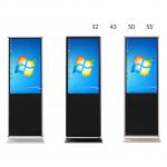 Full HD Interactive Digital Signage For Indoor Cold Rolled Steel Material for sale