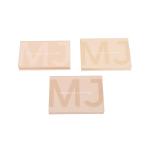 Makeup Empty Blush Palette 36mm Pantone Printing With Mirror for sale