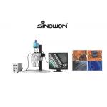 45° Oblique Viewing 3D Digital Stereo Zoom Microscope With Resolution 1.3M 1280×-1024× for sale