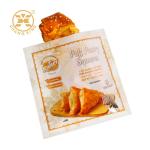 Custom Heat Sealing Dessert Biscuit Bread Bag LDPE Plastic Bread Packaging Pouch for sale