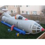 White Pvc Tarpaul Inflatable Tunnel Maze, Ininflatable Rocket Tunnel for sale