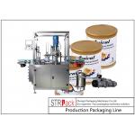 Linear Automatic Can Seaming Machine / Tin Sealing Machine For Vacuuming And Nitrogen Filling for sale
