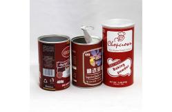 China Paper Tube Candy Packaging , Embossing Printing round canister supplier