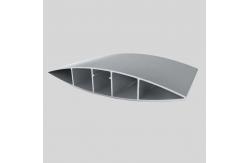 China White Aluminum Rolling Shutter Profile 6063 Roller Shutter Slats supplier