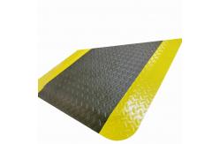 China Diamond Deck Plate Anti-Fatigue Mat ESD Antistatic PVC Floor Mat supplier