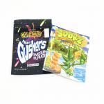 FDA VMPET 3.5g Child Proof Mylar Bag Gummy Candies 110mic Weed Edible Bag for sale