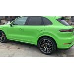 Polymeric Calendered Air Bubble Free Vinyl Wrap ultra gloss green car wrap for sale