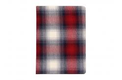 China Hardback  Custom Diary Book Cotton Fabric Grey Paper Stylish Decoration supplier