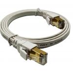 Custom White 1m Cat8 Ethernet Cable For Network Connection Rj45 Connector Lan Cable for sale