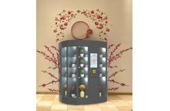 China Round Flower Dispenser Fridge Vending Machine With Smart Cooling Locker 120V supplier
